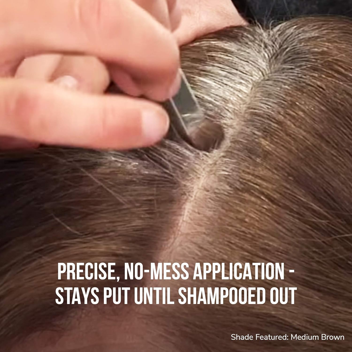 COLOR WOW Root Cover Up – Instantly cover greys + touch up highlights, create thicker-looking hairlines, water-resistant, sweat-resistant root concealer- No mess multi-award-winning root touch up - 24hrsmart